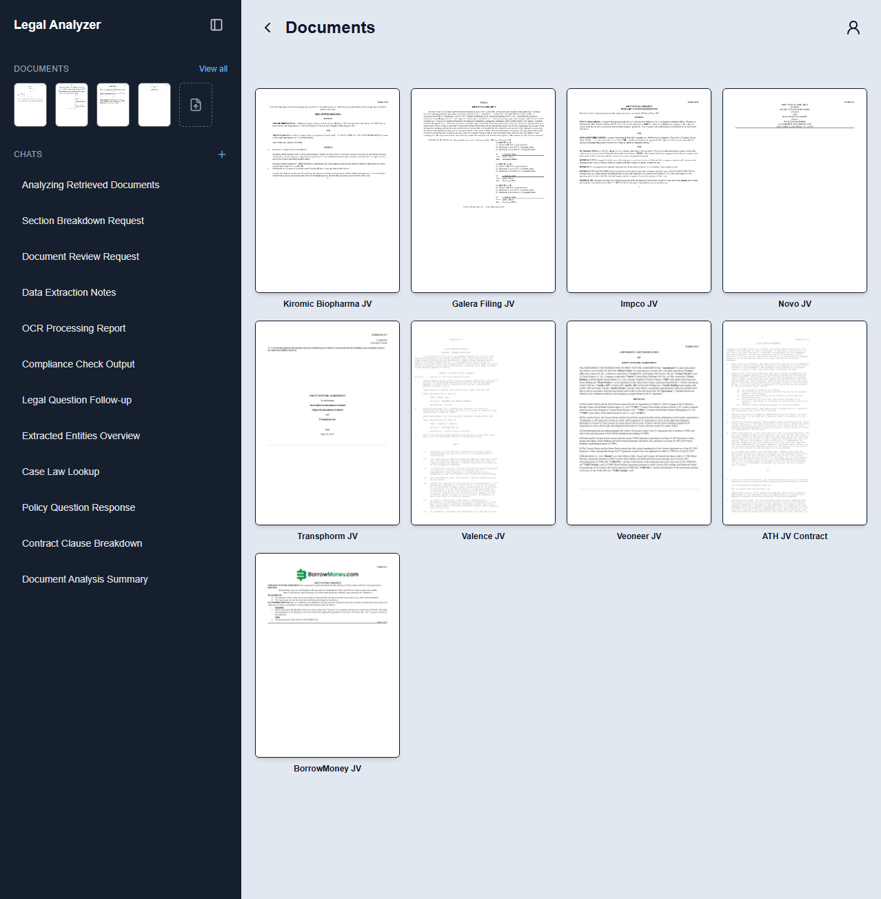 AI Legal Document Analyzer