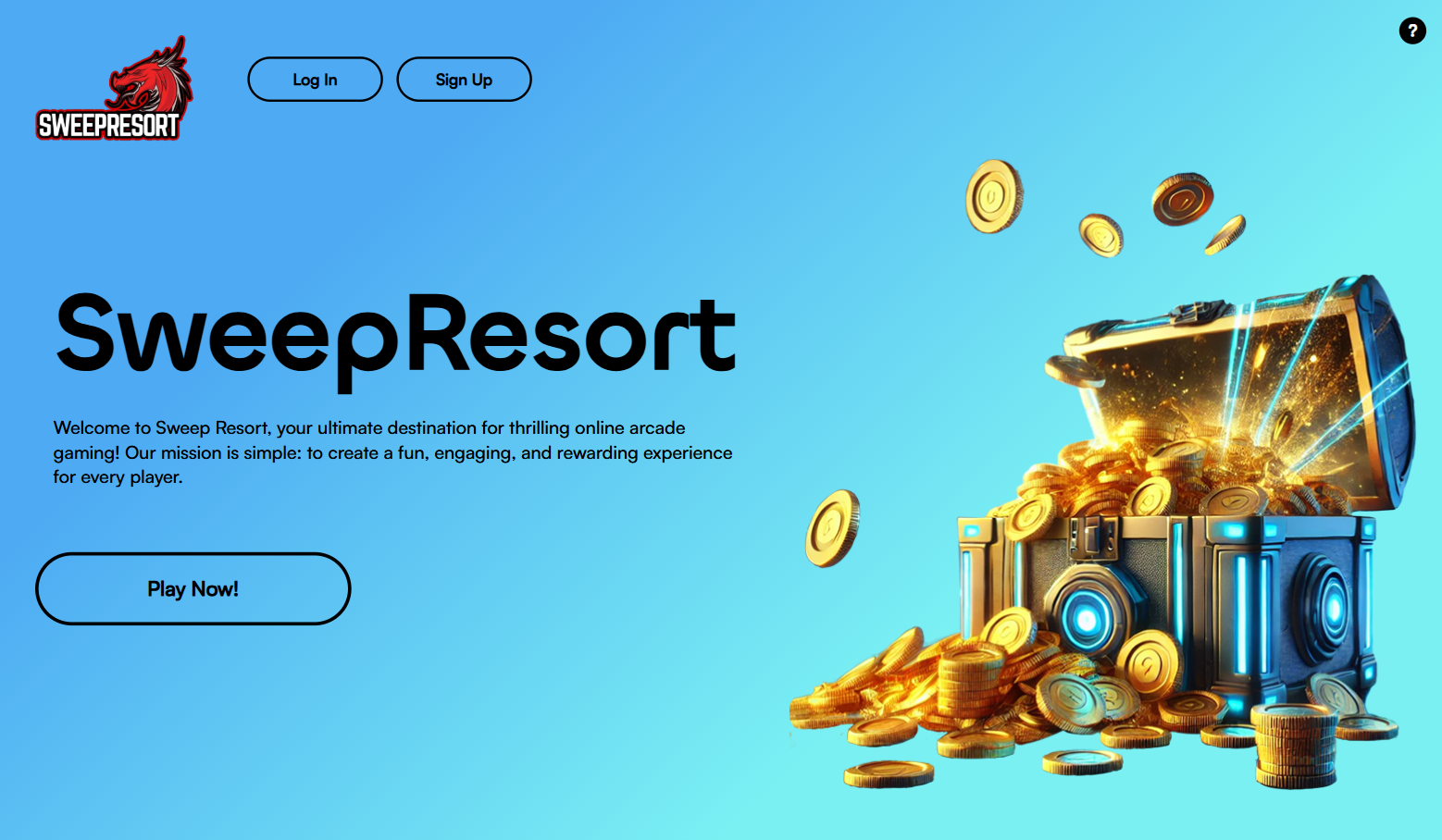 Sweep Resort's Website